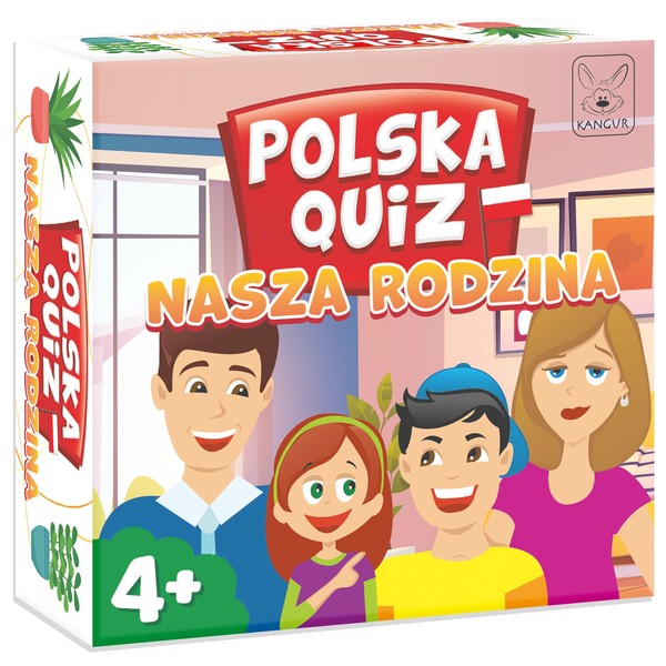 Gra Polska Quiz Nasza Rodzina Gra Planszowa Kangur Sklep Gandalf