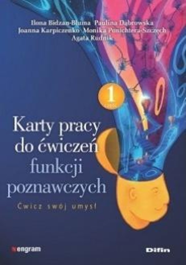 Karty pracy do ćwiczeń funkcji poznawczych Część 1 Książka Gandalf