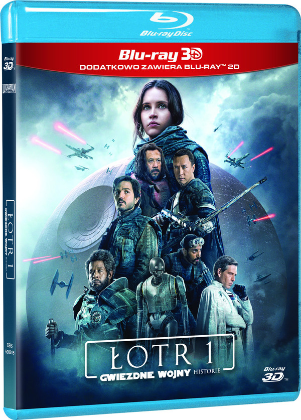 Łotr 1 Gwiezdne wojny historie 3D Film DVD Blu ray 4k Gandalf