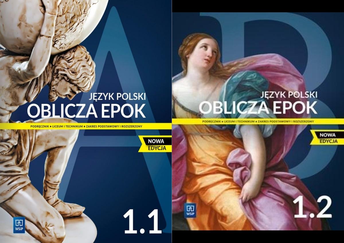 Oblicza epok 1 Podręcznik część 1 i 2 Dariusz Chemperek Adam