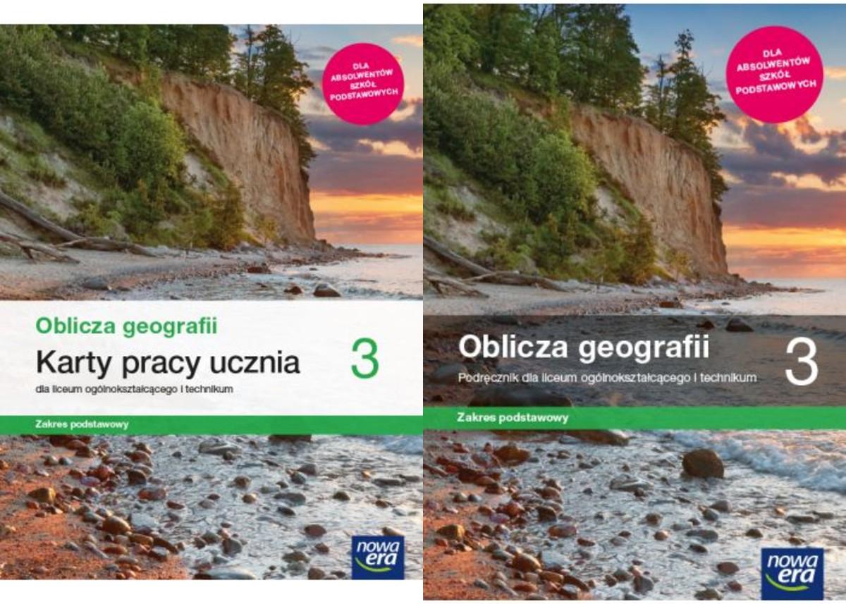 Oblicza Geografii Podr Cznik I Karty Pracy Zakres Podstawowy