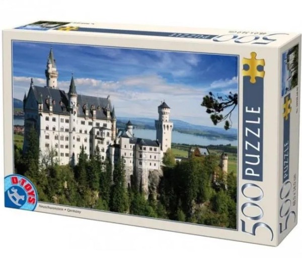 Puzzle Zamek Neuschwanstein Niemcy Element W D Toys Sklep