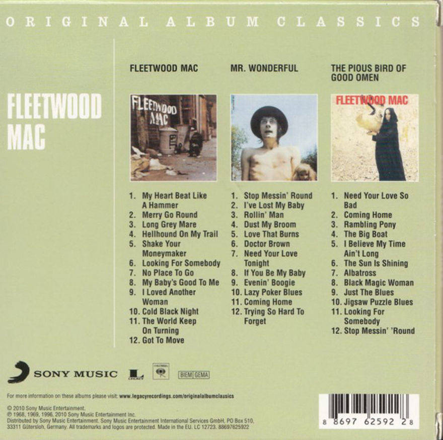 Original Album Classics: Fleetwood Mac - Fleetwood Mac - Płyta CD ...