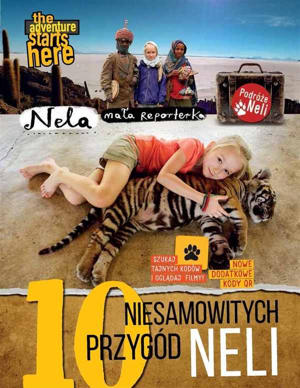 10 niesamowitych przygód Neli z kodami QR