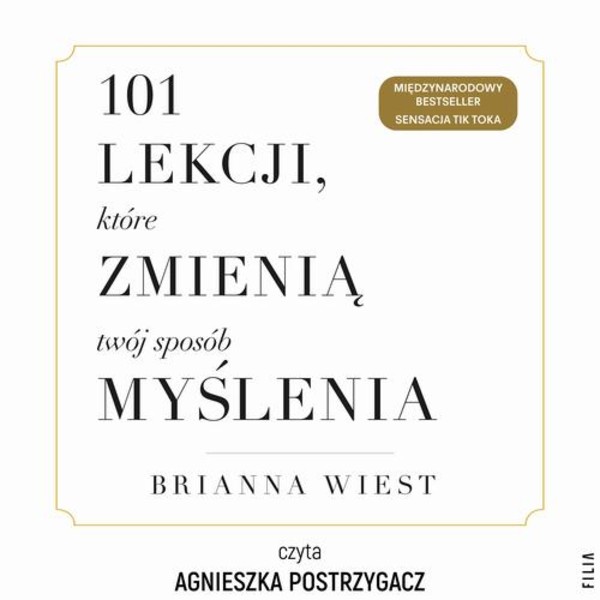 101 lekcji, które zmienią twój sposób myślenia - Audiobook mp3