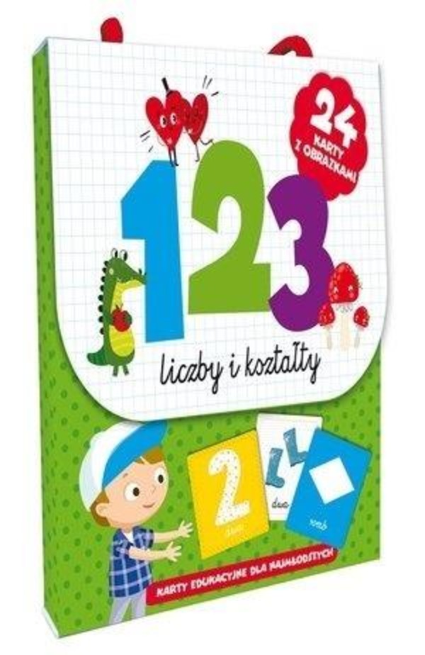 123 Liczby i kształty Karty edukacyjne dla najmłodszych