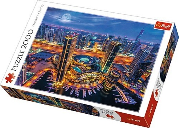 Puzzle Światła Dubaju 2000 elementów