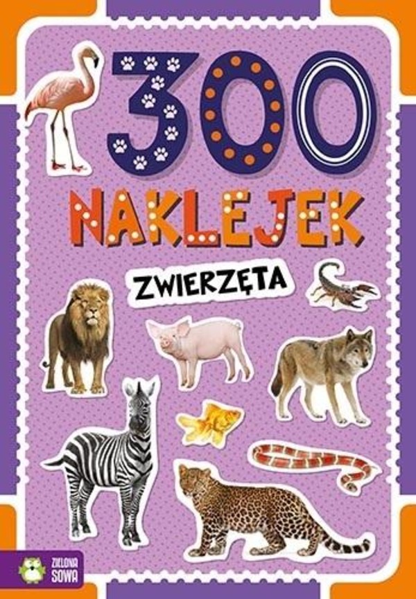 Zwierzęta 300 naklejek