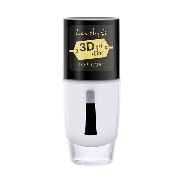 3D Gel Shine Żelowy top do paznokci z efektem 3D