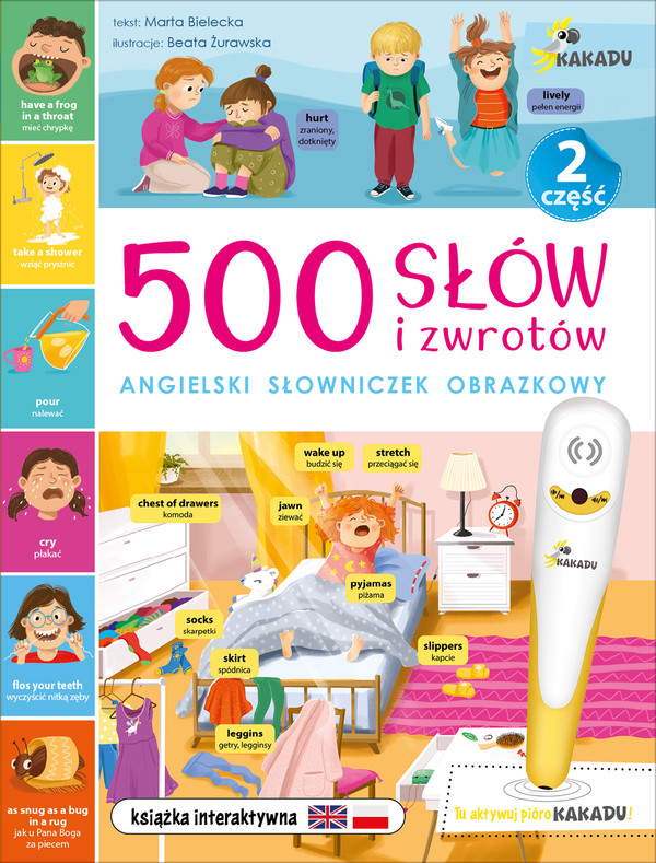 500 słów i zwrotów Angielski słowniczek obrazkowy część 2