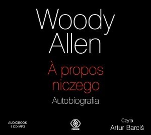 A propos niczego Autobiografia Audiobook CD Audio