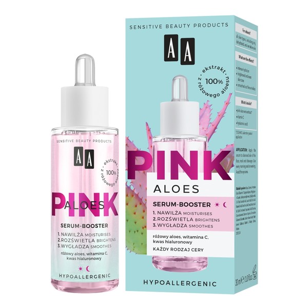 Aloes Pink Serum-booster do twarzy