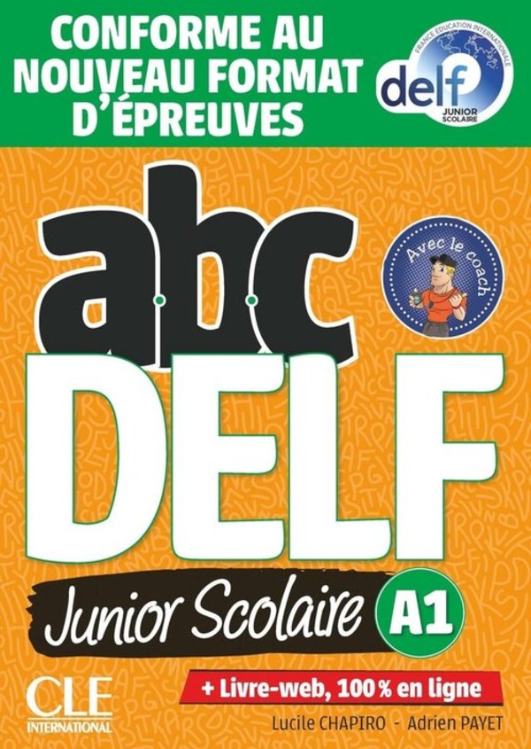 ABC DELF A1 junior scolaire książka + CD + zawartość online ed. 2021