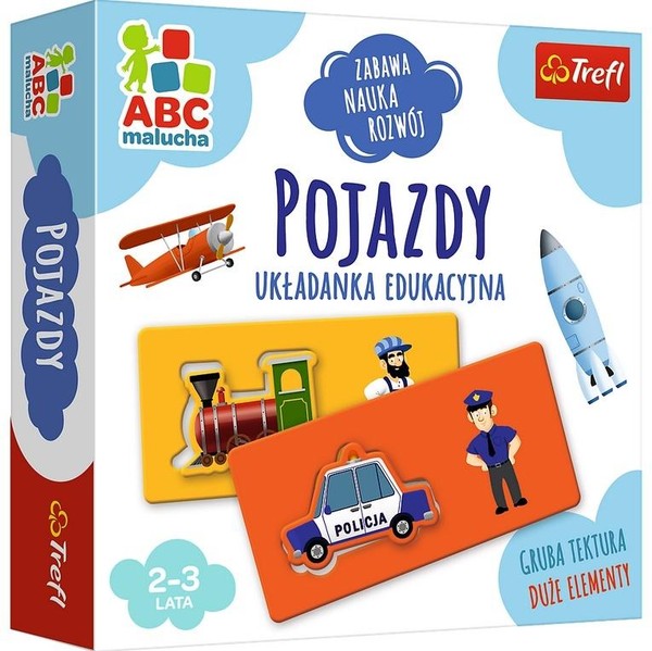 Gra ABC malucha - Pojazdy