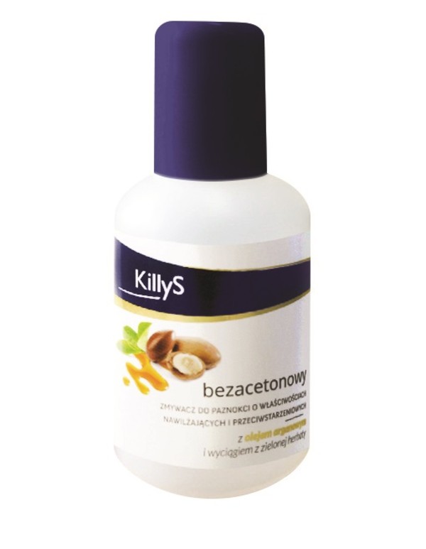 Acetone-Free Nail Polish Remover Bezacetonowy zmywacz do paznokci Olej Arganowy