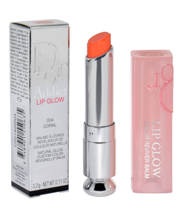 Addict Lip Glow Balm 004 Coral Pielęgnujący balsam do ust