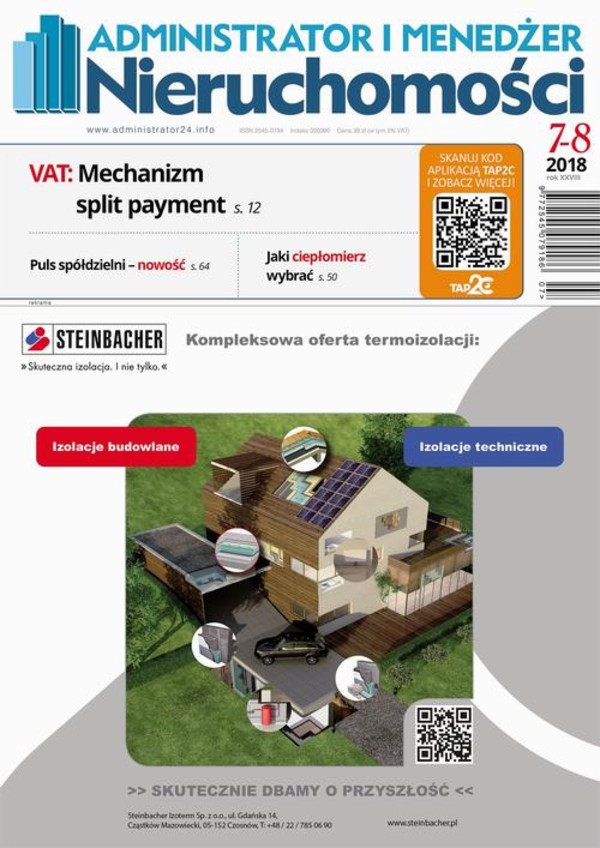 Administrator i Menedżer Nieruchomości 6/2018 - pdf