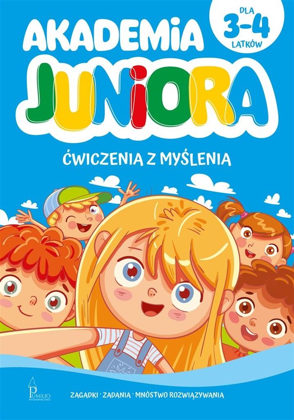 Akademia Juniora Ćwiczenia z myślenia 3-4 lata