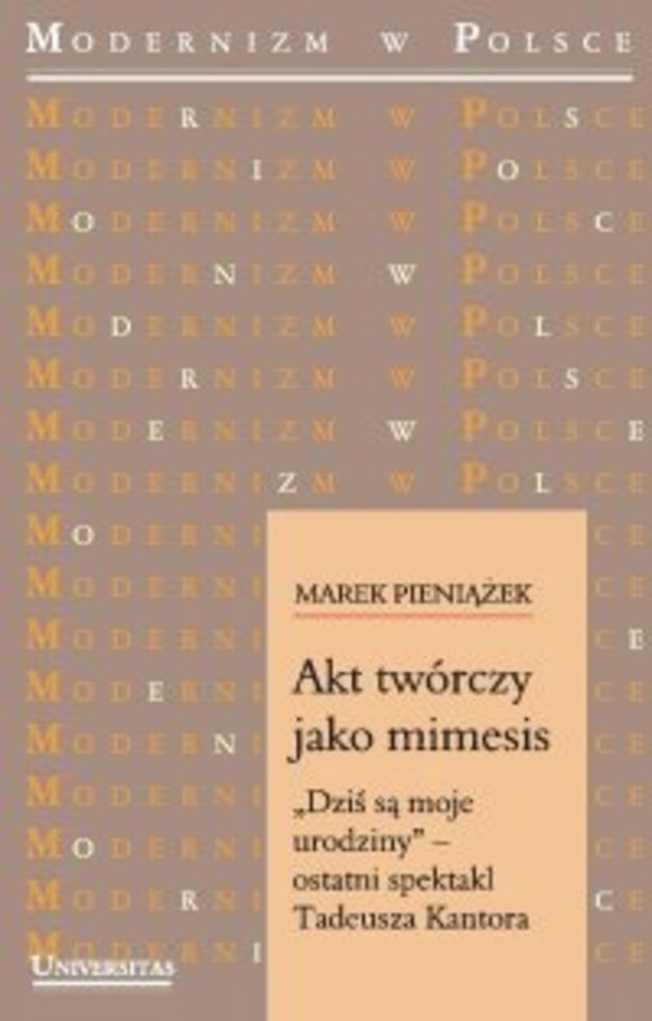 Akt twórczy jako mimesis - pdf