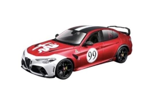 Alfa Romeo Giulia GTAM #99 Metal Red 1:18