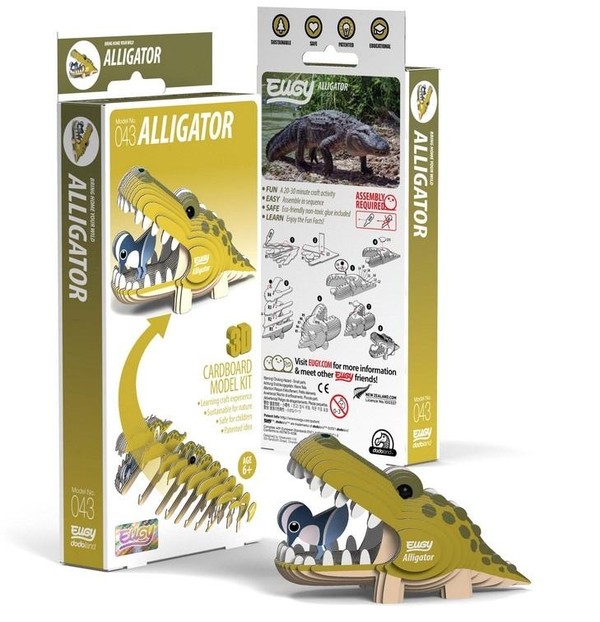 Eko Układanka 3D Aligator