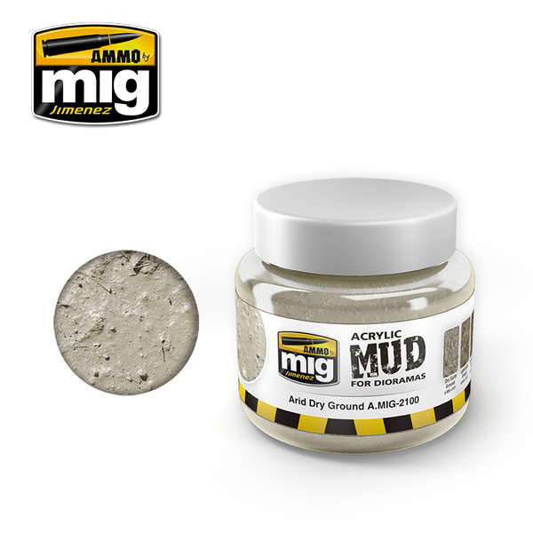 Acrylic Mud for Dioramas - Arid Dry Ground (250 ml)