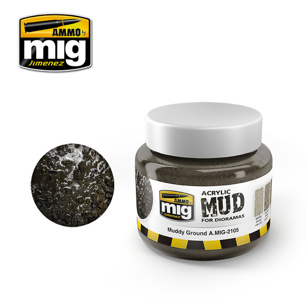 Acrylic Mud for Dioramas - Muddy Ground (250 ml)