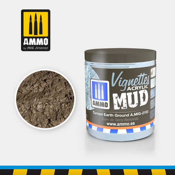 Acrylic Mud - Vignettes - Turned Earth Ground (100 ml)