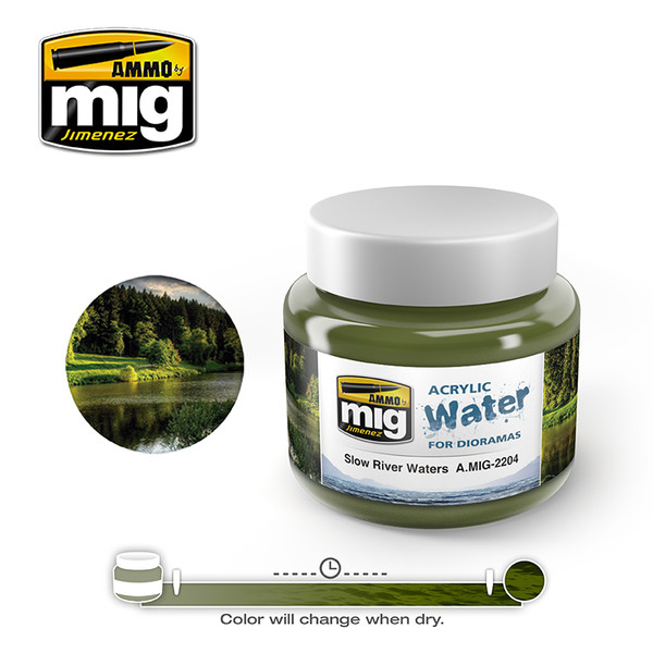 Acrylic Water - Slow River Waters (250 ml)