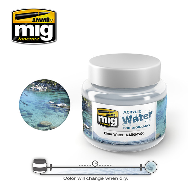 Acrylic Water - Clear Waters (250 ml)