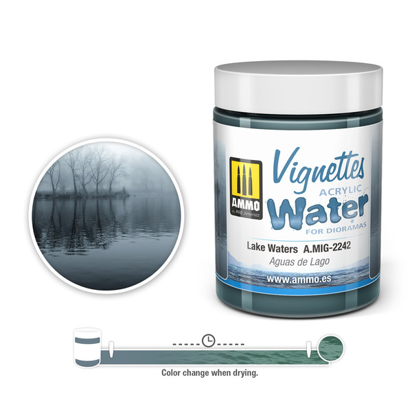 Acrylic Water - Vignettes - Lake Waters (100 ml)