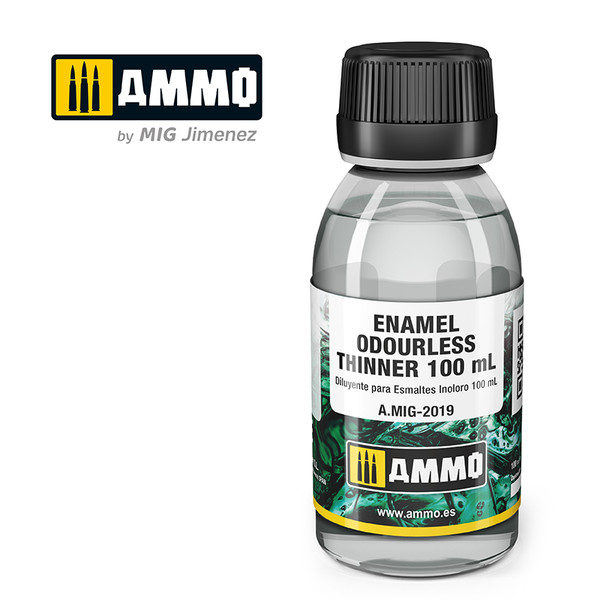 Enamel Odourless Thinner - White Spirit (100 ml)