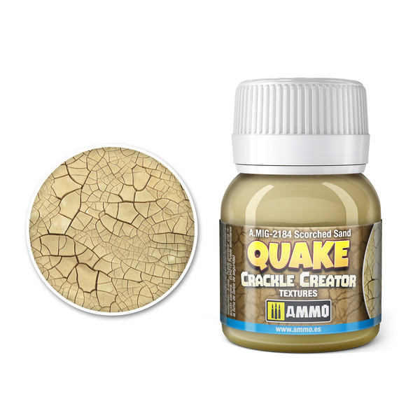 Quake Crackle Creator Textures - Scorched Sand (40 ml)