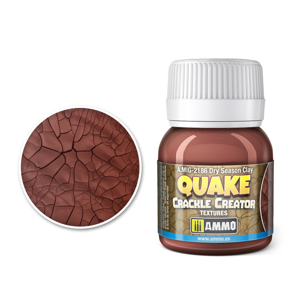 Quake Crackle Creator Textures - Dry Season Clay (40 ml)