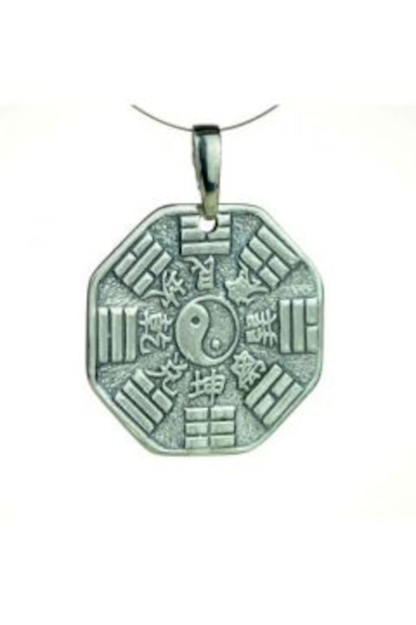 Amulet Bagua, oksydowany