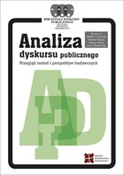 Analiza dyskursu publicznego - pdf Przegląd metod i perspektyw badawczych
