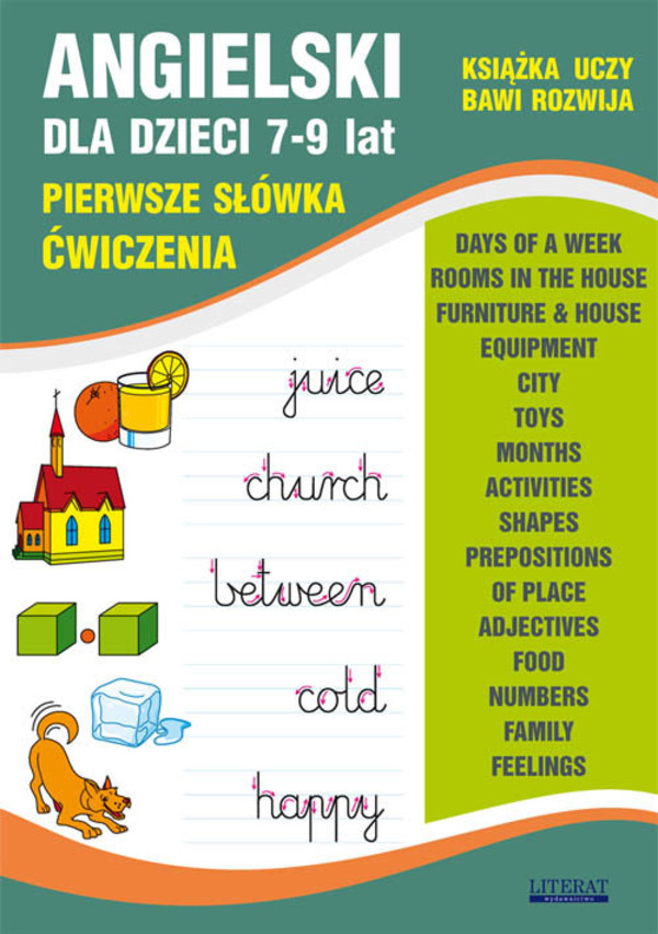 Angielski dla dzieci Pierwsze słówka Ćwiczenia 7-9 lat