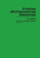 Annales Mathematicae Silesianae. T. 23 (2009) - pdf