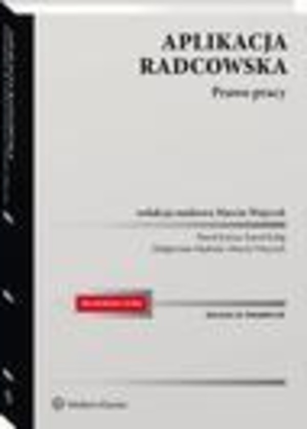 Aplikacja radcowska. Prawo pracy - pdf