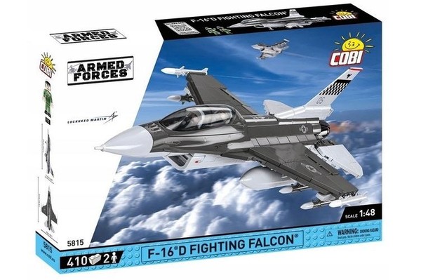 Klocki Armed Forces Samolot F-16D Flighting Falcon