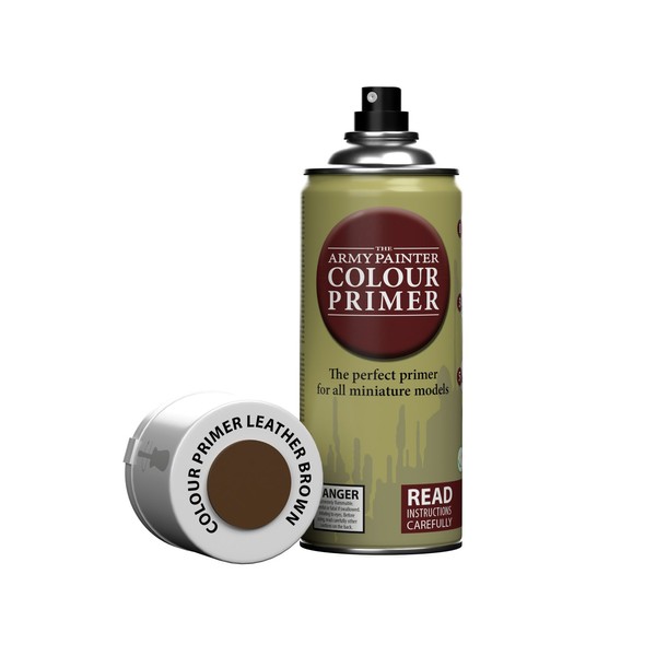 Colour Primer - Leather Brown Spray