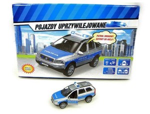 Auto Policja Volvo z dźwiękiem 14 cm