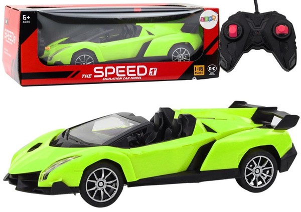 Auto sportowe 1:18 zielone