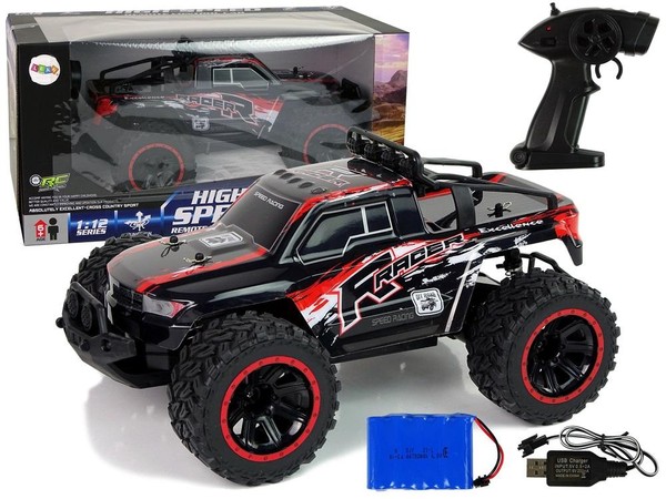 Auto Terenowe Off-Road RC 2.4 G czerwony