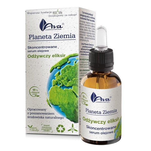 Planeta Ziemia Olejowe odżywcze serum