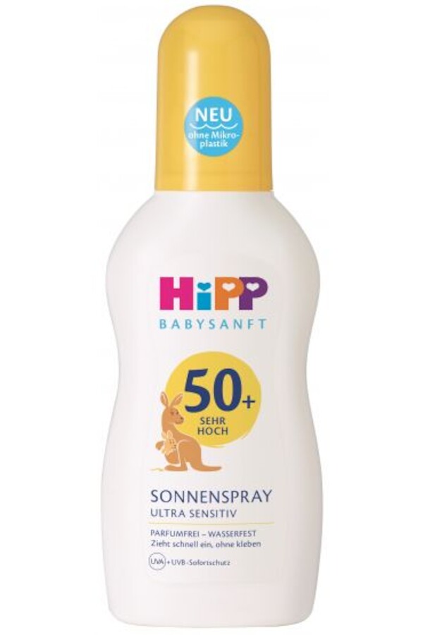 Babysanft Balsam ochronny w sprayu na słońce od 1. dnia życia Ultra Sensitiv SPF50+