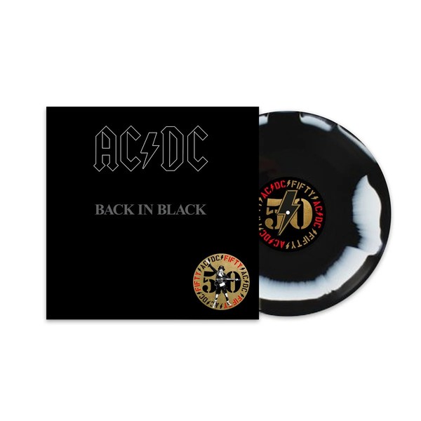 Back In Black (black white vinyl) (Anniversary Edition)