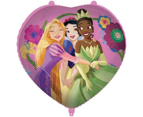 Balon foliowy 46cm Serce Princess Live Your Story