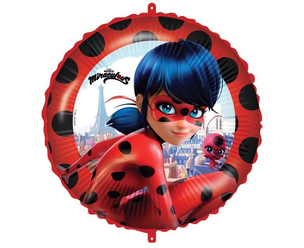 Balon foliowy Miraculum Ladybug 46 cm