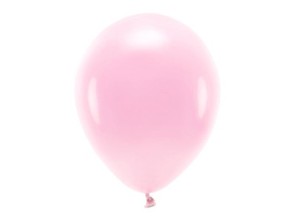 Balony Eco jasno różowe 30cm 100szt